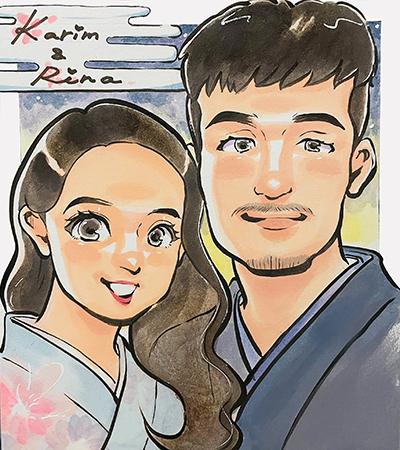 似顔絵サンプル