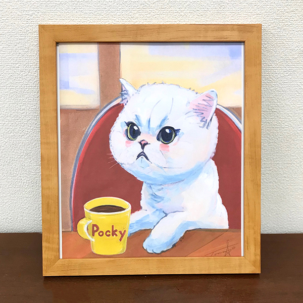 ペット 東京カワイイ似顔絵サンプル ペット 東京カワイイ似顔絵サンプル